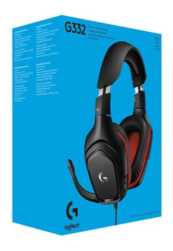 Imagen 9 de 9 de Auriculares Gamer Logitech G332 Mic Pc Max Xbox Ps4 Switch