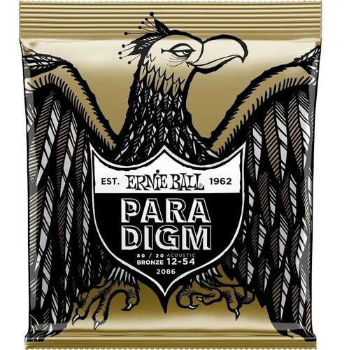 Encordoamento Violao Ernie Ball 2086 012.054 Aco Paradigm Br