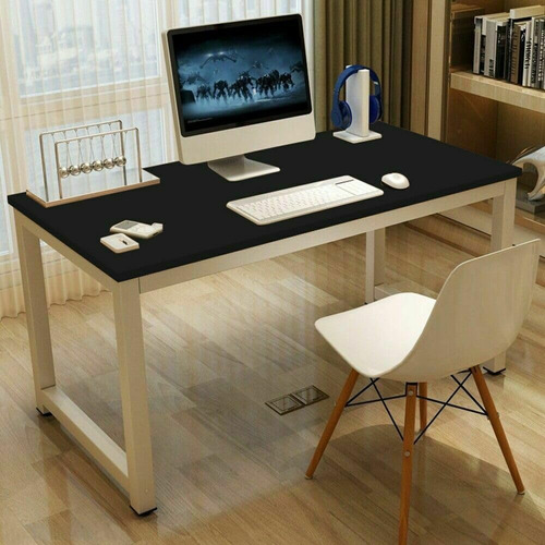 Escritorio De Madera Moderno 140 Cm Para Oficina Y Estudio