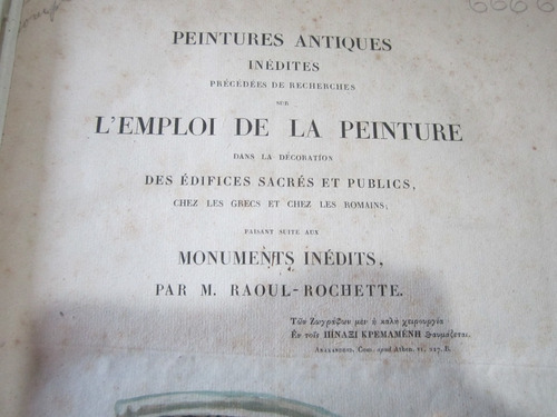 L'emploi De La Peinture - M. Raoul-rochette (Usado)