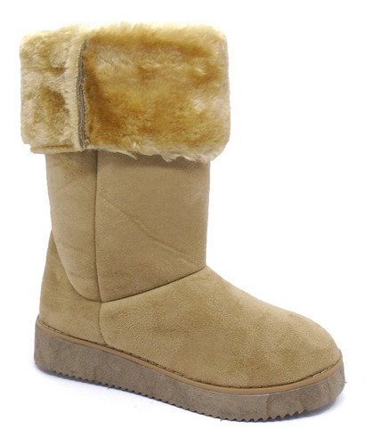 Imagen 4 de 6 de Pantubota Australiana Bota Mujer Corderito Nueva Art 678