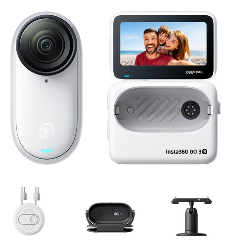 Cámara De Vlogging Insta360 Go 3s 128 Gb 4k Portátil Blanco