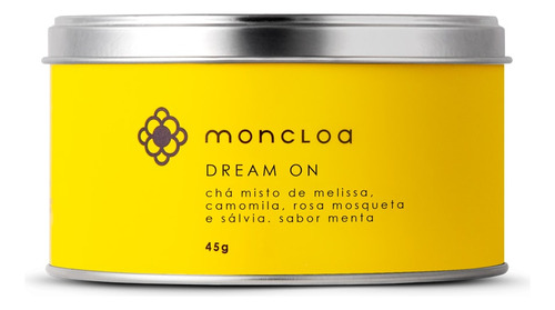 Chá Moncloa Dream On Lata 45g