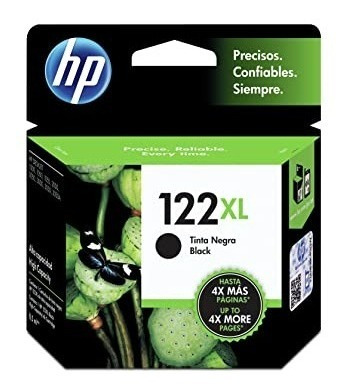 Cartucho De Tinta Hp N° 122 Xl Black