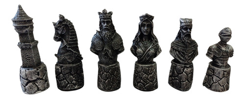 Xadrez Temático Medieval Imperial Colecionável Presente