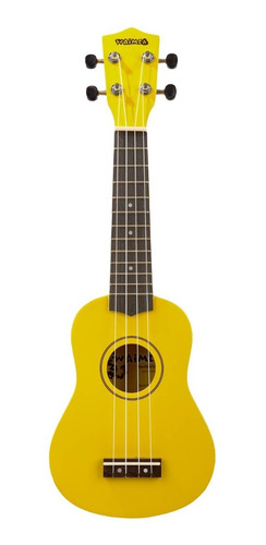 Imagen 6 de 10 de Ukelele Soprano Creep Waimea Amarillo + Funda + Correa!