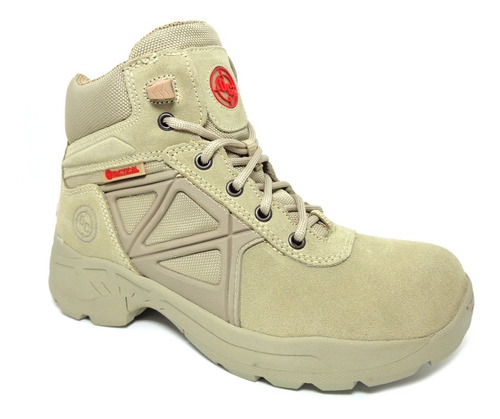 Botas Tactical Oc Corta Militar Caballero 7684 Ambar