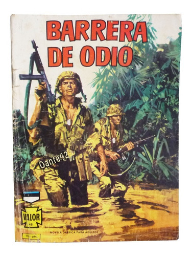Dante42 Comics Antiguo Novela Grafica De Guerra 1966