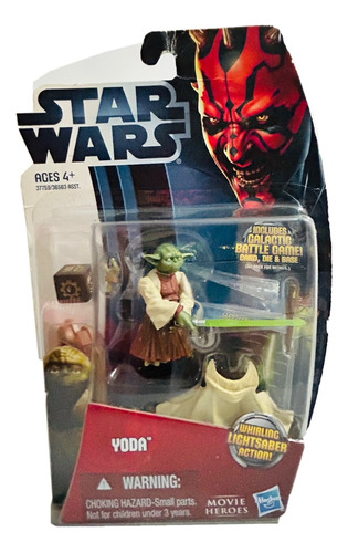 Yoda Star Wars Hasbro Movie Heroes Inc Galactic Battle Game