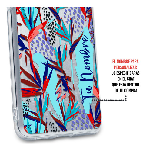 Funda Para Xiaomi Flores Para Mujer Personalizada Con Nombre