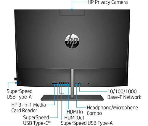 All-in-one Hp Pavilion 27 Core I7-10700 64gb Ram 4gb Ssd