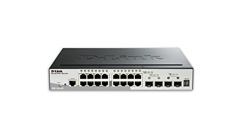 D Link Systems 20 Port Smartpro Stackable Switch   2