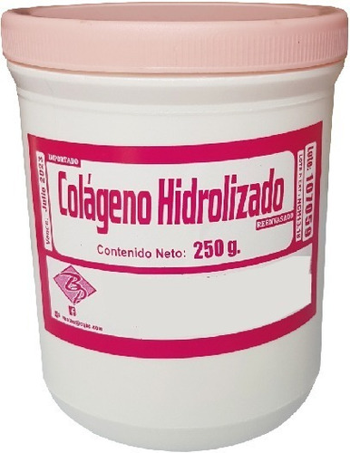 Colageno Hidrolizado En Polvo 250 Gramos - Brasil