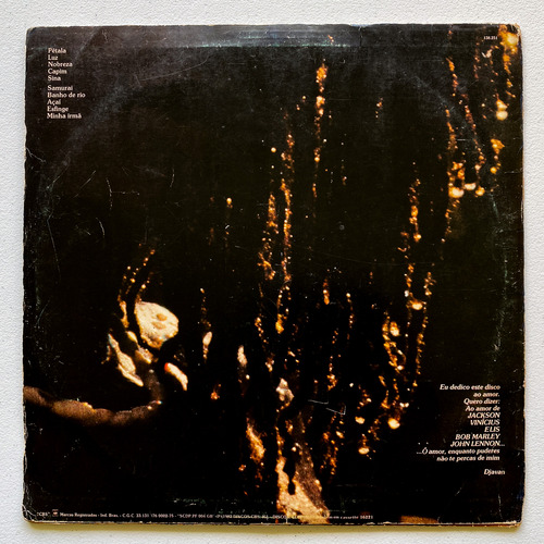 Djavan - Luz (disco De Vinil Lp) (Usado)