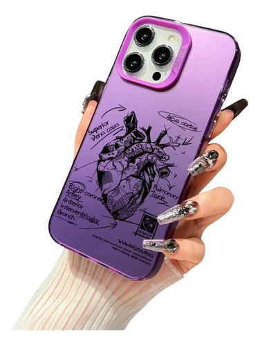 Funda Para iPhone De Apple Con Estampado De Corazones