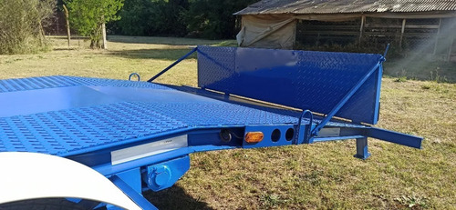 Aux-600 Homologado Porta Vehiculo Doble Eje 2x6m + Lanza Ht