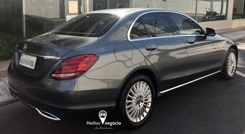 Mercedes-benz C-180 Exclus. Cgi 1.6 Tb Flex Aut. 2018 Cinza