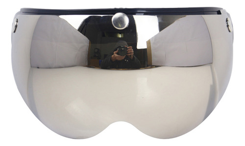 Gafas De Sol Universales Para Casco De Moto Con Lente De Vis
