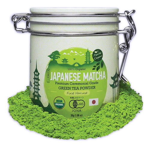 Polvo De Te Verde De Matcha Japones De Primera Calidad - De