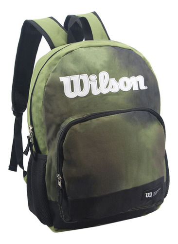 Mochila Wilson Original Portanotebook Urbana Gym Camuflada 1