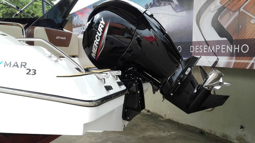 Imagem 3 de 10 de Lancha Atymar 23 Pronta Entrega 2022 Zero Com Mercury 150 Hp