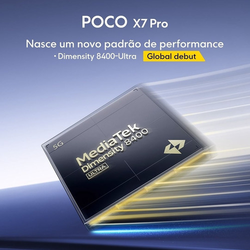 Xiaomi Poco X7 Pro 5g Dual Sim 256gb 12gb Ram Versão Global Amarelo