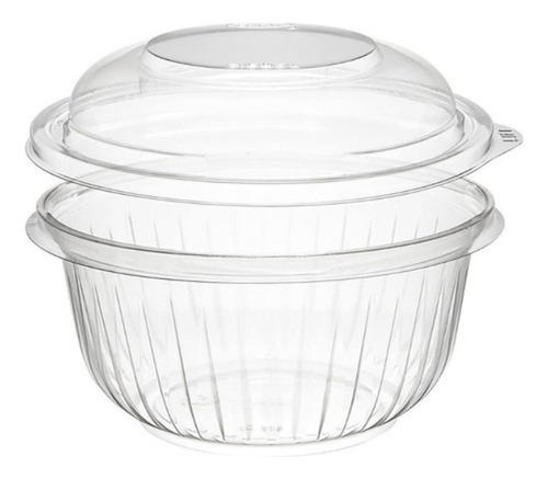 Molde Ensaladera Transparente (cristal) 48 Onzas Dart C/63