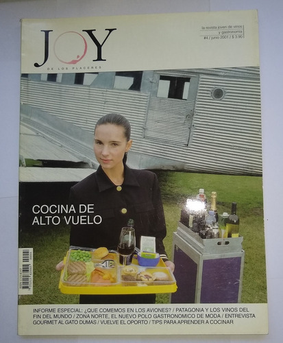 Revista Joy De Los Placeres Nº 4 - Vanesa Pelliza - 2001 