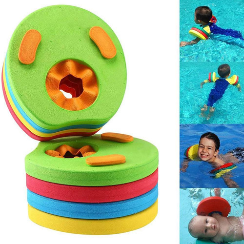 Kids Arm Float Discs 4 Pcs Eva Swim Colorful Armbands
