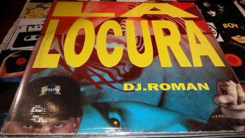 Dj Roman La Locura Vinilo Maxi Spain Muy Buen Estado 1994