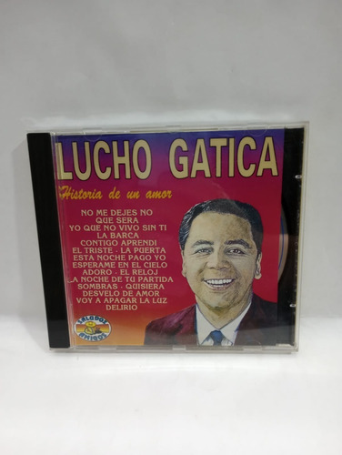 Lucho Gatica  Hisotria De Un Amor  Cd La Cueva Musical Acop
