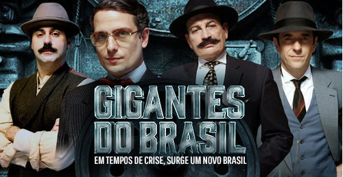 Gigantes Do Brasil Mini-série Do History + Brinde
