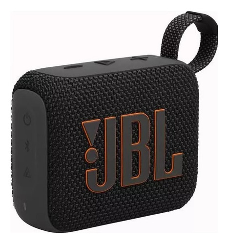 Parlante Jbl Go 4 Portátil Con Bluetooth Waterproof Negro
