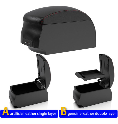 Caja De Reposabrazos Para Renault Clio 3 4 Captur Con Almace