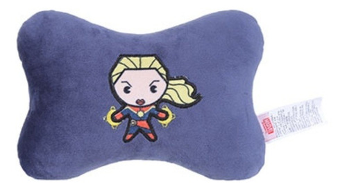Imagem 2 de 3 de Almofada Para Encosto Capitã Marvel Miniso