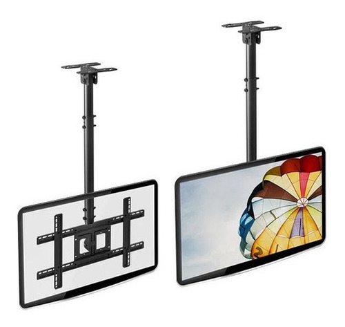 Imagem 5 de 8 de Suporte Teto Gira 30º Inclina 15º Tv Monitor 32 A 75 A05v6
