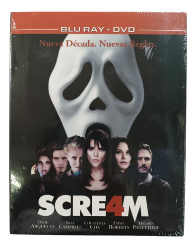 Scream 4 Neve Campbell Bluray + Dvd 