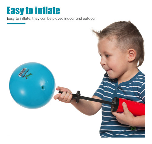 Pelotas De Juguete Inflables De Pvc Para Niños, 3 Bolas De J