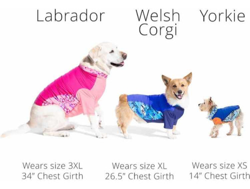 Playa Pup Camisa Solar Para Perro T-m Rosa Traje De Baño