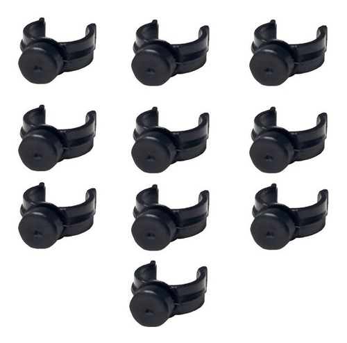 Kit 10 Clips Para Filtro Externo Canister Jebo 13mm