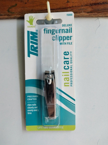 Imagen 1 de 2 de Corta Uñas Pequeño Trim. Excelente Calidad. Acero Inoxidable