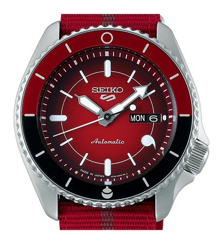 Imagen 7 de 8 de Seiko Edicion Limitada Reloj Naruto 5 Srpf67 Sports Sarada