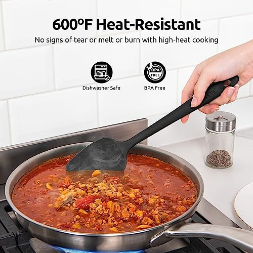 Set De Espátulas De Silicona U-taste Con Resistencia Al Cal