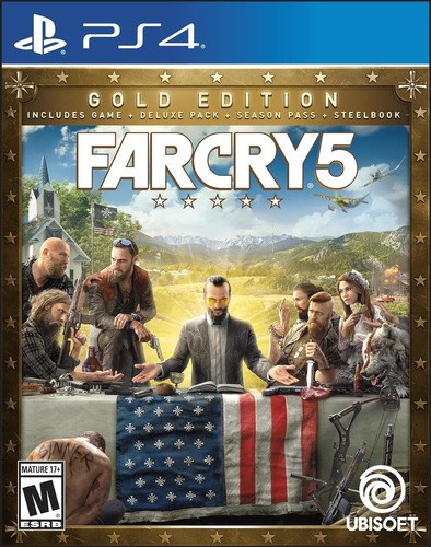 Far Cry 5 Gold Steelbook Edition Ps4