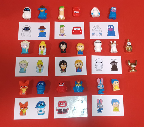 Gogos Disney Serie 2 Set 66 Figuras Diferentes Con Stickers (Usado)