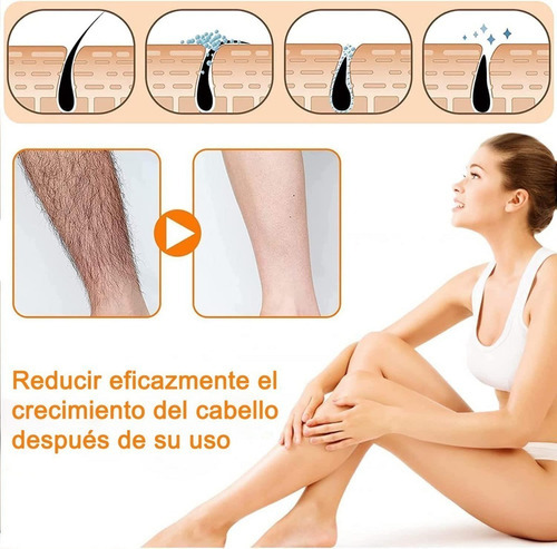 Depiladora Manual Nano Sin Dolor Exfoliante Hopemob Color Plata