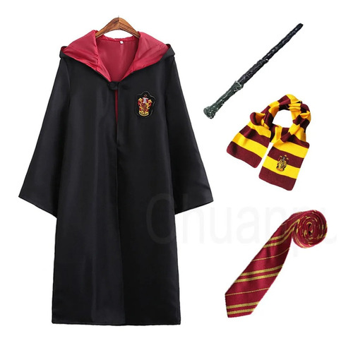 Disfraz De Toga Túnica De Harry Potter Cosplay Gryffindor