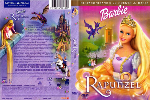 Barbie - Rapunzel - Dvd - Buen Estado - Original!!!