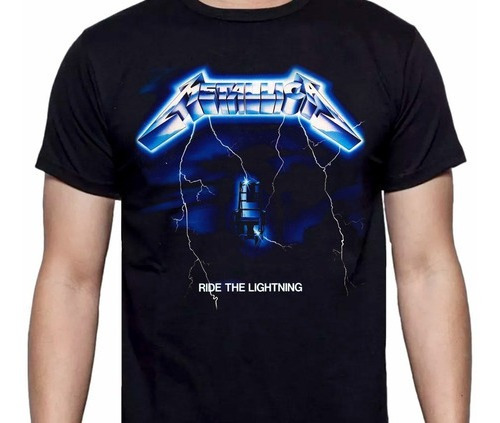 Metallica -  Ride The Lightning - Metal - Polera- Cyco Recor