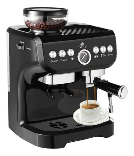 Máquina De Espresso Profesional Con Espumador De Leche